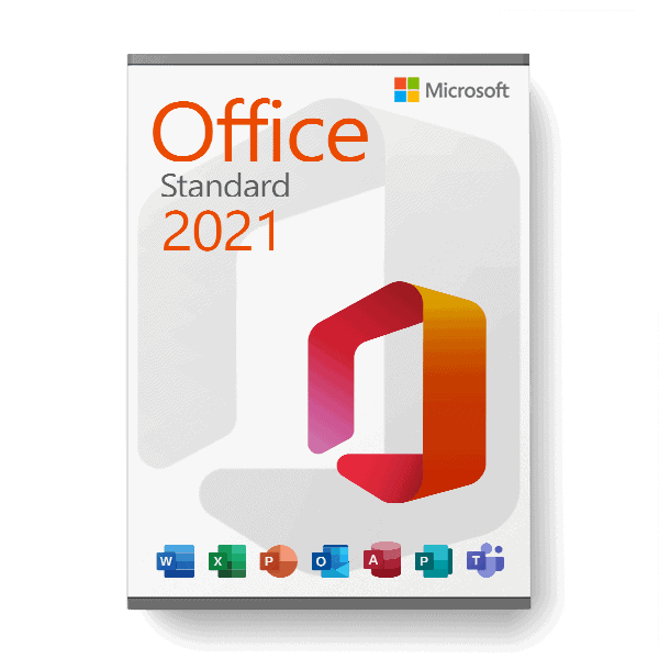 Microsoft Office 2021 Standard license for 3 devices