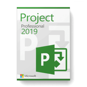 Microsoft Project 2019 Professional License for 3 devices
