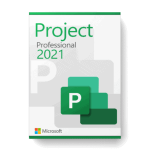 Microsoft Project 2021 Professional license for 3 devices