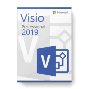 Microsoft Visio 2019 Professional License for 3 devices