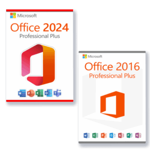 Microsoft Office 2024 Pro Plus + Microsoft Office 2016 Pro Plus license for 3 devices