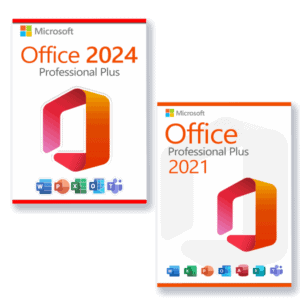 Microsoft Office 2024 Pro Plus + Microsoft Office 2021 Pro Plus license for 3 devices